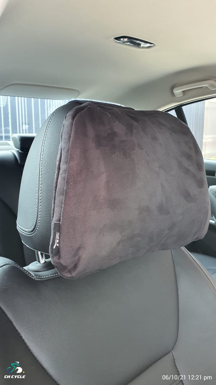 SUEDE HEADREST (BLACK)