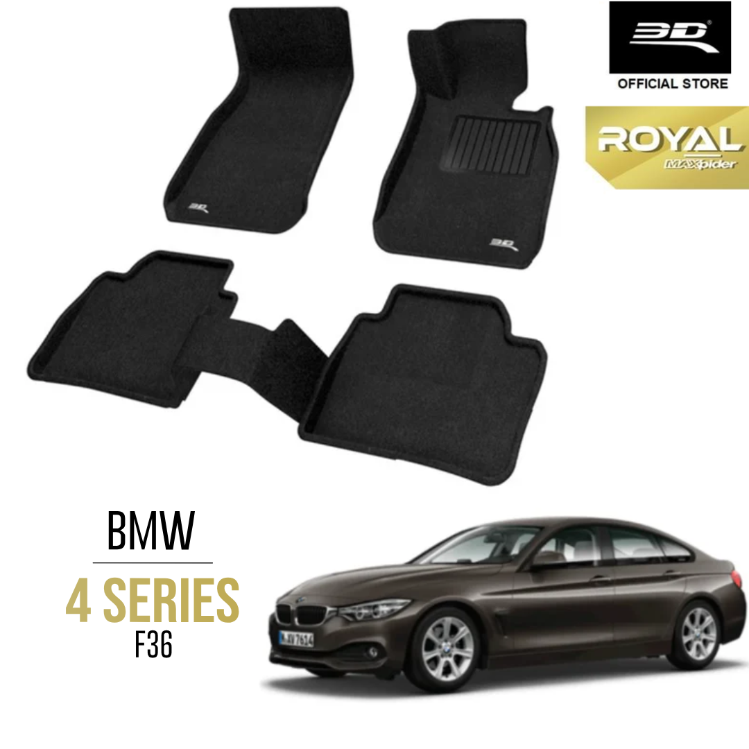 BMW 4 SERIES F36 Gran Coupé [2014 - 2020] - 3D® ROYAL Car Mat