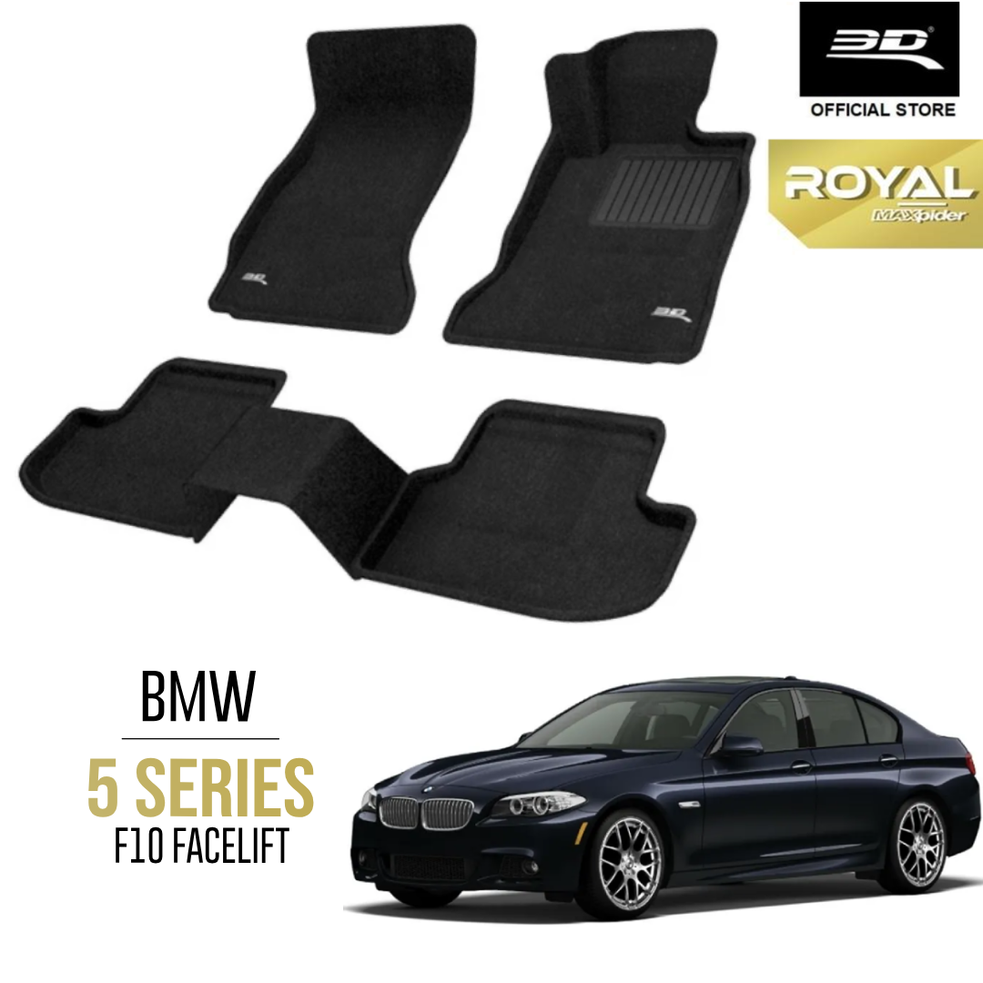 BMW 5 SERIES F10 FACELIFT [2014 - 2017] - 3D® ROYAL Car Mat