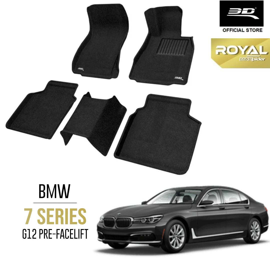 BMW 7 SERIES G12 Pre-Facelift [2016 - 2020] - 3D® ROYAL Car Mat