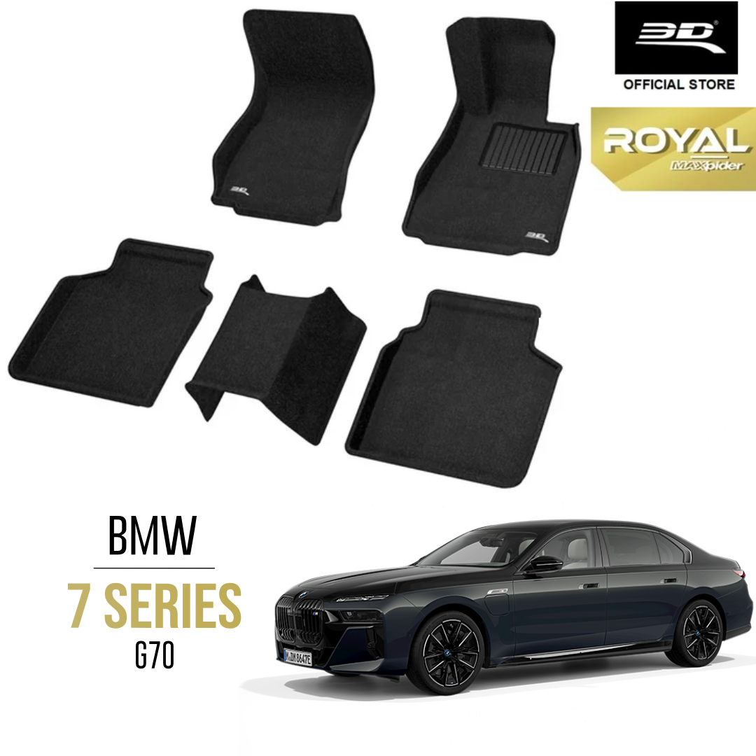 BMW 7 SERIES G70 [2023 - Present] - 3D® ROYAL Car Mat