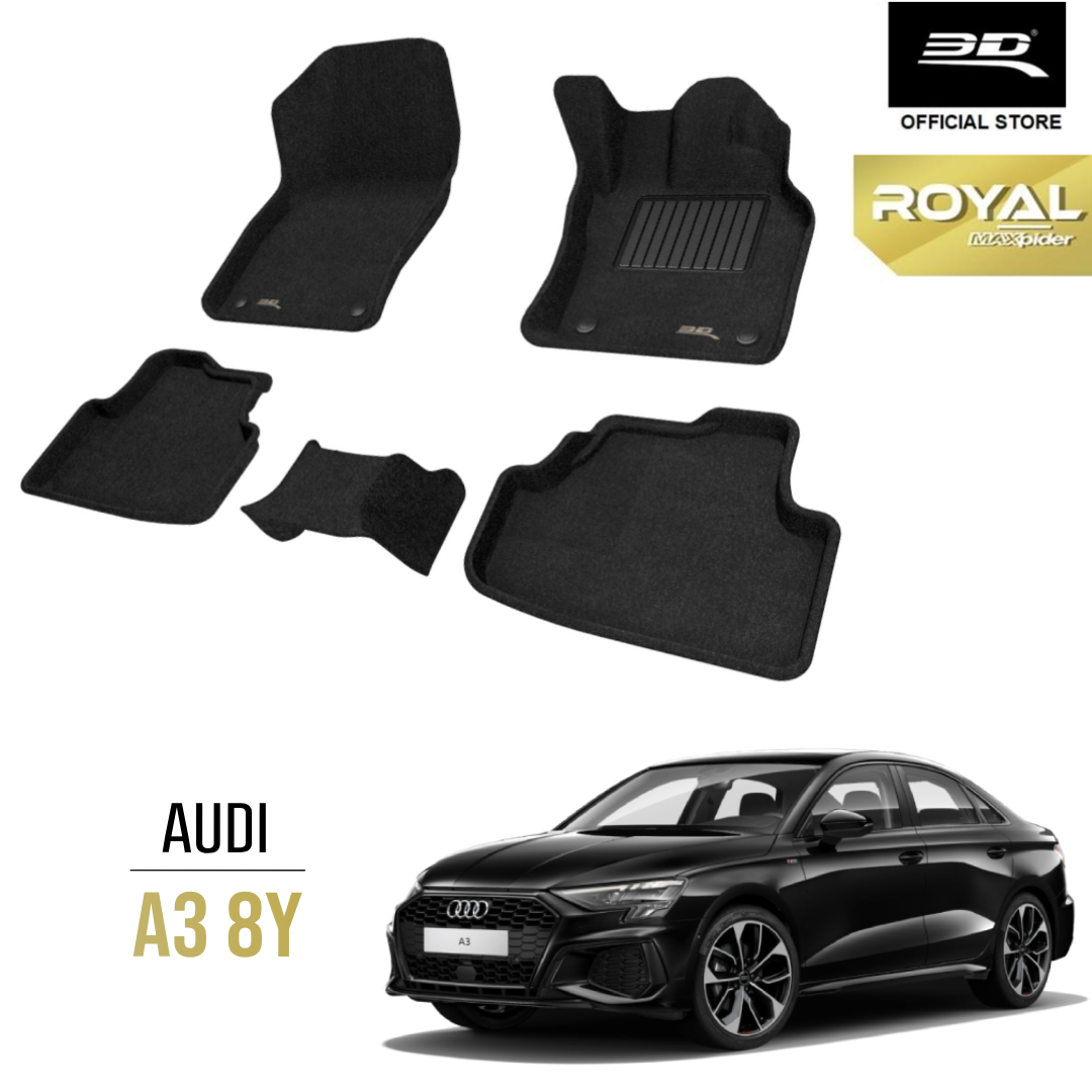 AUDI A3 8Y PETROL ONLY [2020 - PRESENT] - 3D® ROYAL Car Mat