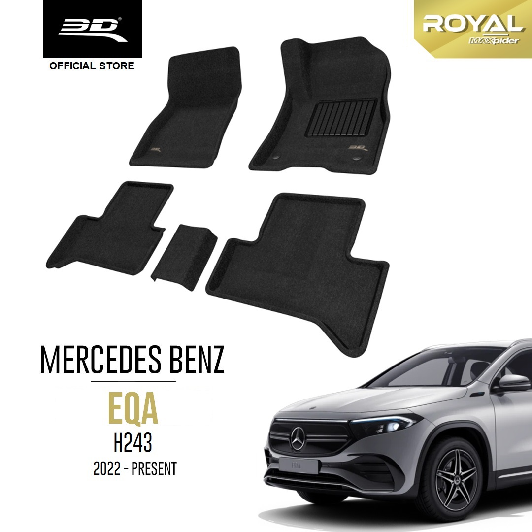 MERCEDES BENZ EQA H243 [2022 - PRESENT] - 3D® ROYAL Car Mat