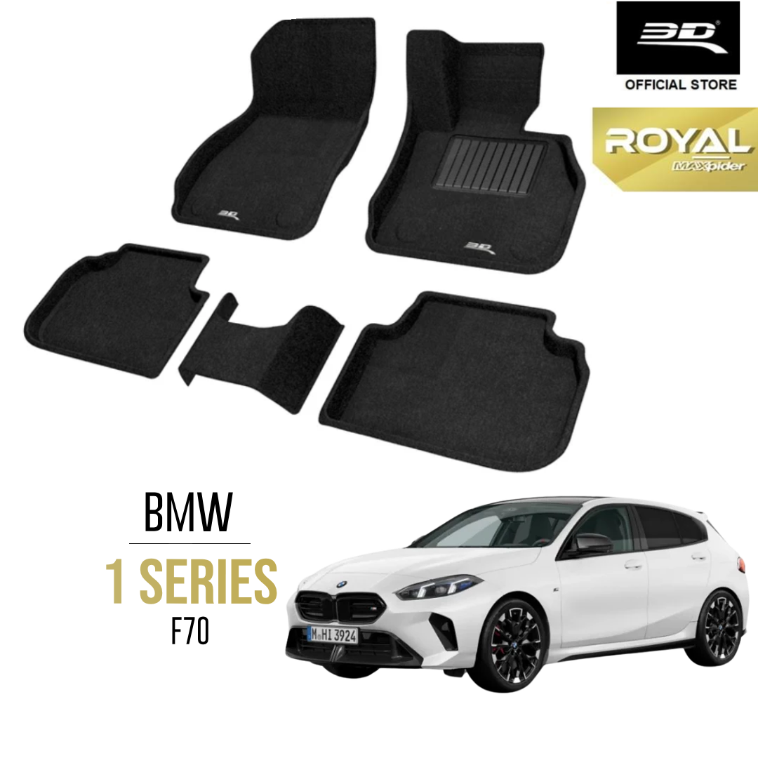 Kovvar Rubberen matten compatibel met BMW 1-serie F70 2024-2026 Komt overeen met de versie: compact Kovvar Rubberen matten compatibel met BMW 1-serie F70 2024-2026 Komt overeen met de versie: compact