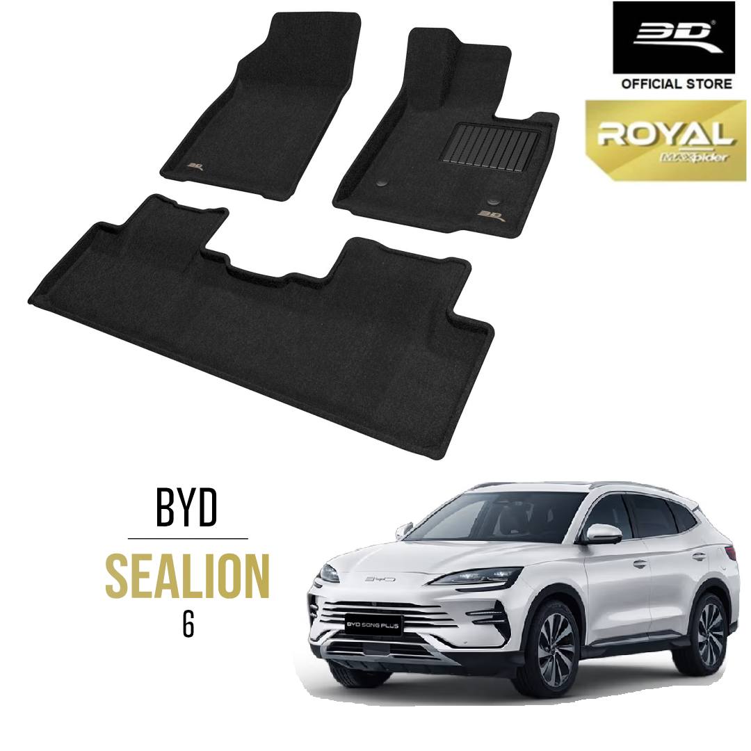 BYD SEALION 6 DM-1 / Song Plus [2025 - PRESENT] - 3D® ROYAL Car Mat