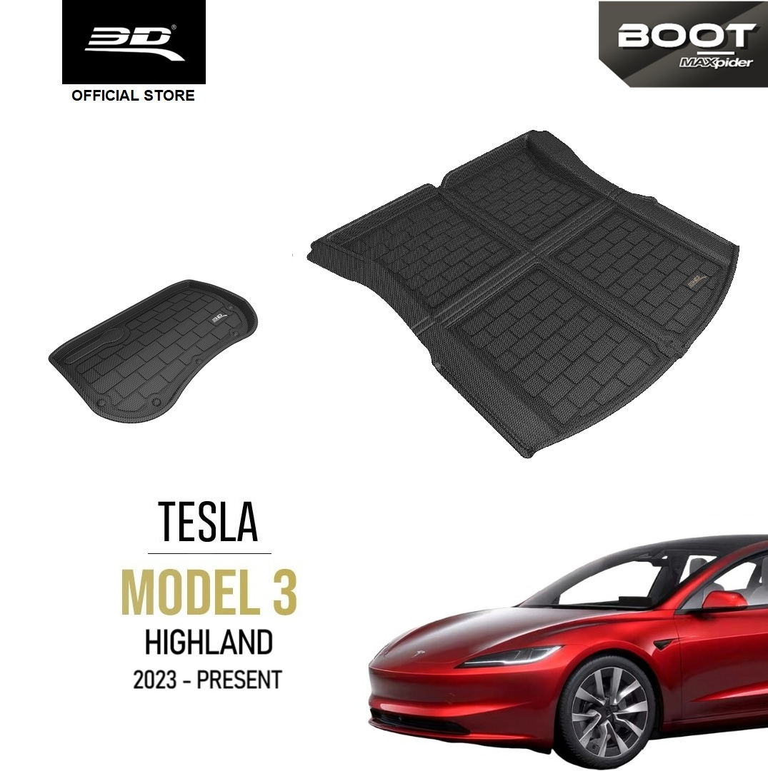 TESLA MODEL 3 HIGHLAND [2023 - PRESENT] - 3D® Boot Liner