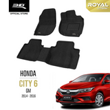 HONDA CITY 6 [2014 - 2019] - 3D® ROYAL Car Mat