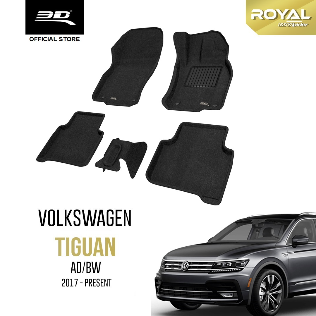 VOLKSWAGEN TIGUAN 5 SEATER [2017 - 2023] - 3D® ROYAL Car Mat