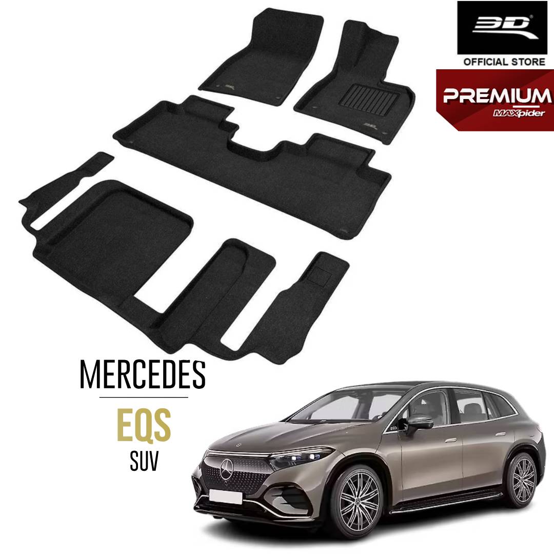 MERCEDES BENZ EQS X296 (7 SEATER) [2023 - PRESENT] - 3D® PREMIUM Car Mat