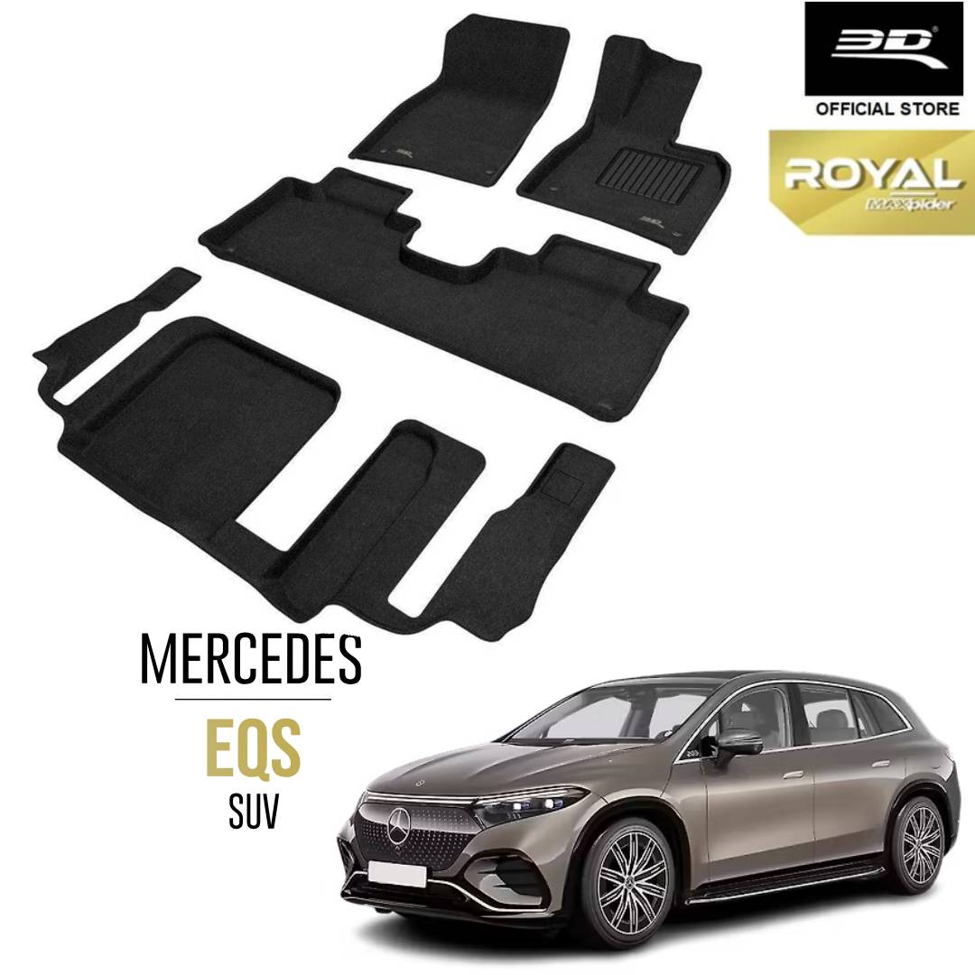 MERCEDES BENZ EQS X296 (7 SEATER) [2023 - PRESENT] - 3D® ROYAL Car Mat