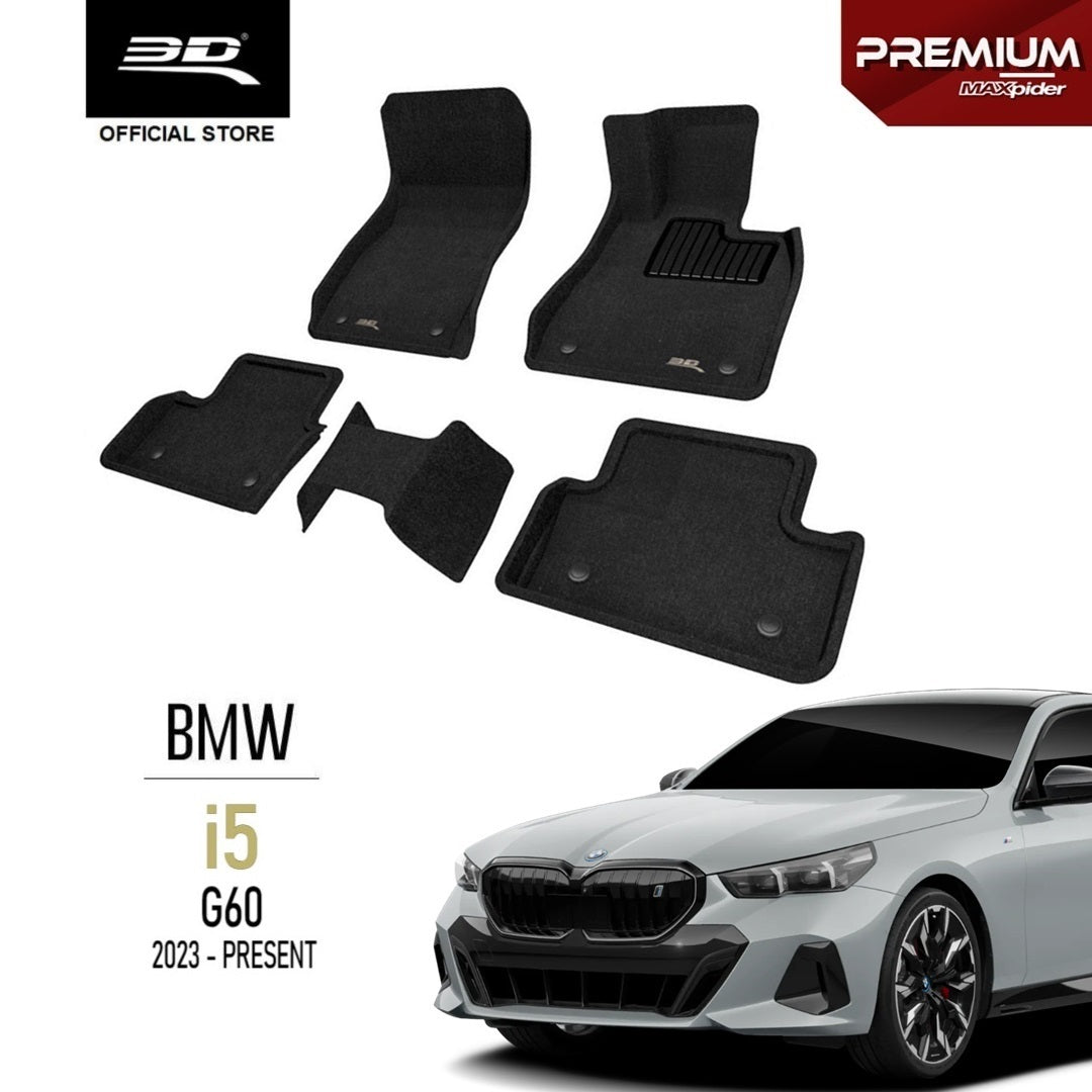 BMW 5 Series G60 / i5 ELECTRIC [2023 - PRESENT] - 3D® PREMIUM Car Mat