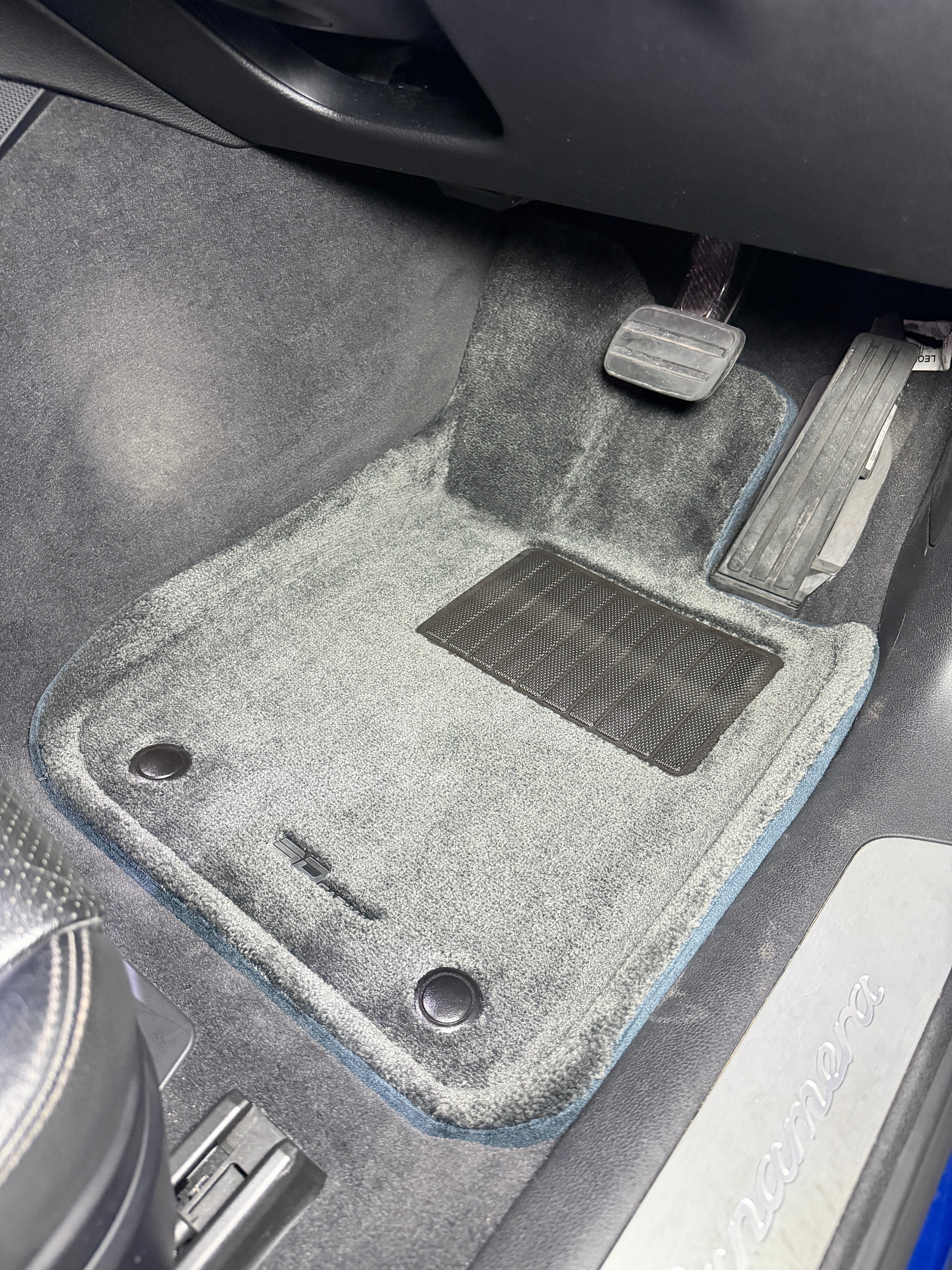 PORSCHE PANAMERA G2 & G3  [2017 - PRESENT] - 3D® PREMIUM DARK GREY COLOR Car Mat