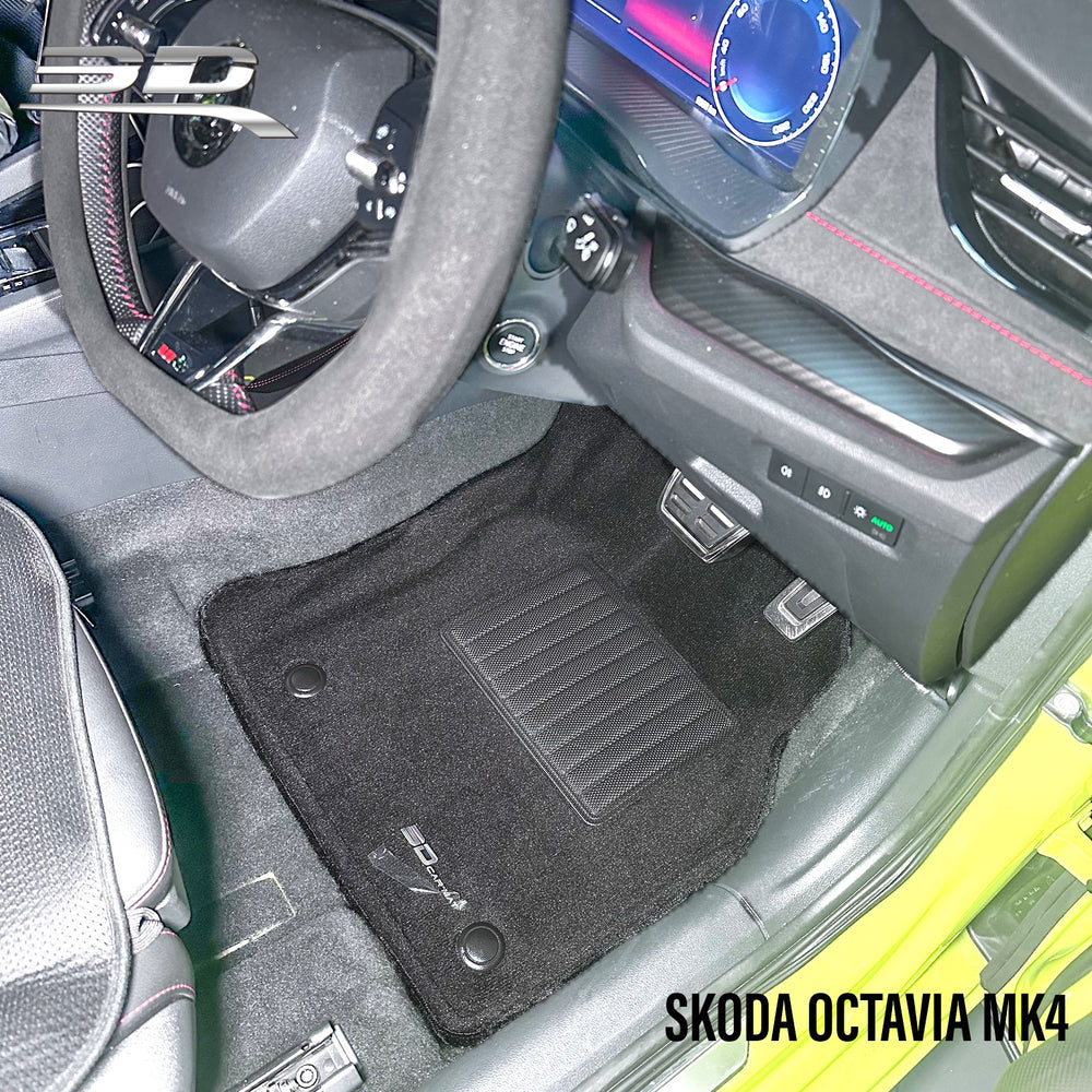 SKODA OCTAVIA MK4 PETROL [2019 - PRESENT]  - 3D® ROYAL Car Mat