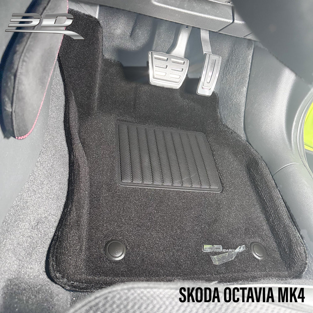 SKODA OCTAVIA MK4 PETROL [2019 - PRESENT]  - 3D® ROYAL Car Mat