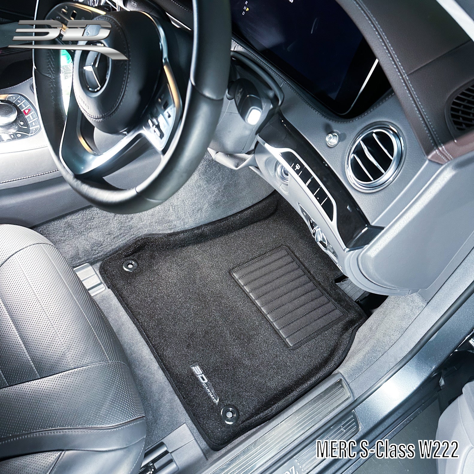 MERCEDES BENZ S CLASS W222 [2014 - 2020] - 3D® ROYAL Car Mat