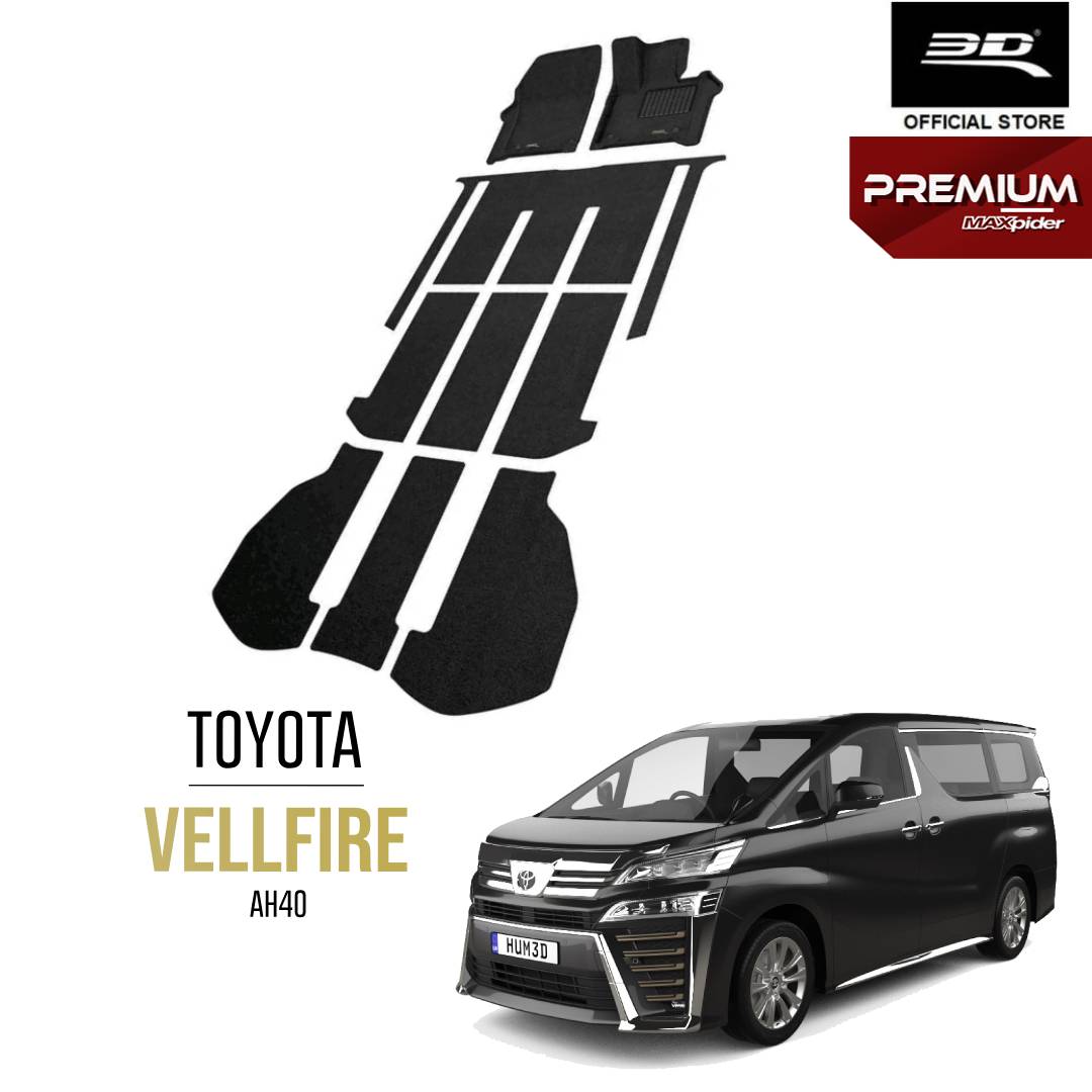 TOYOTA VELLFIRE AH40 [2024 - PRESENT] - 3D® PREMIUM Car Mat