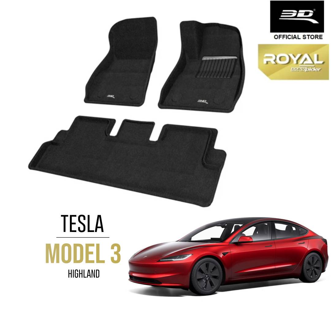 TESLA MODEL 3 HIGHLAND [2024 - PRESENT] - 3D® ROYAL Car Mat