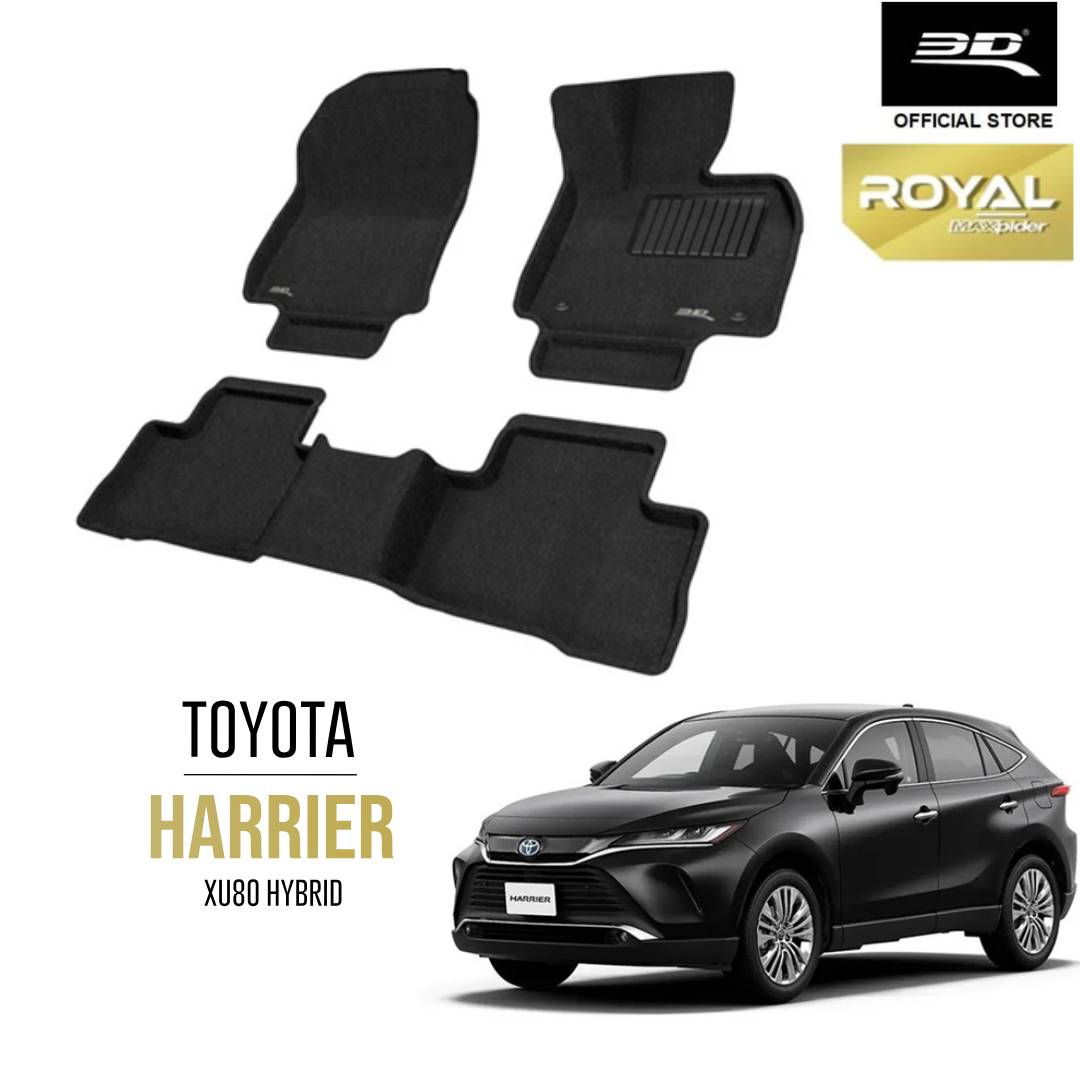 TOYOTA HARRIER XU80 HYBRID [2021 - PRESENT]  - 3D® ROYAL Car Mat