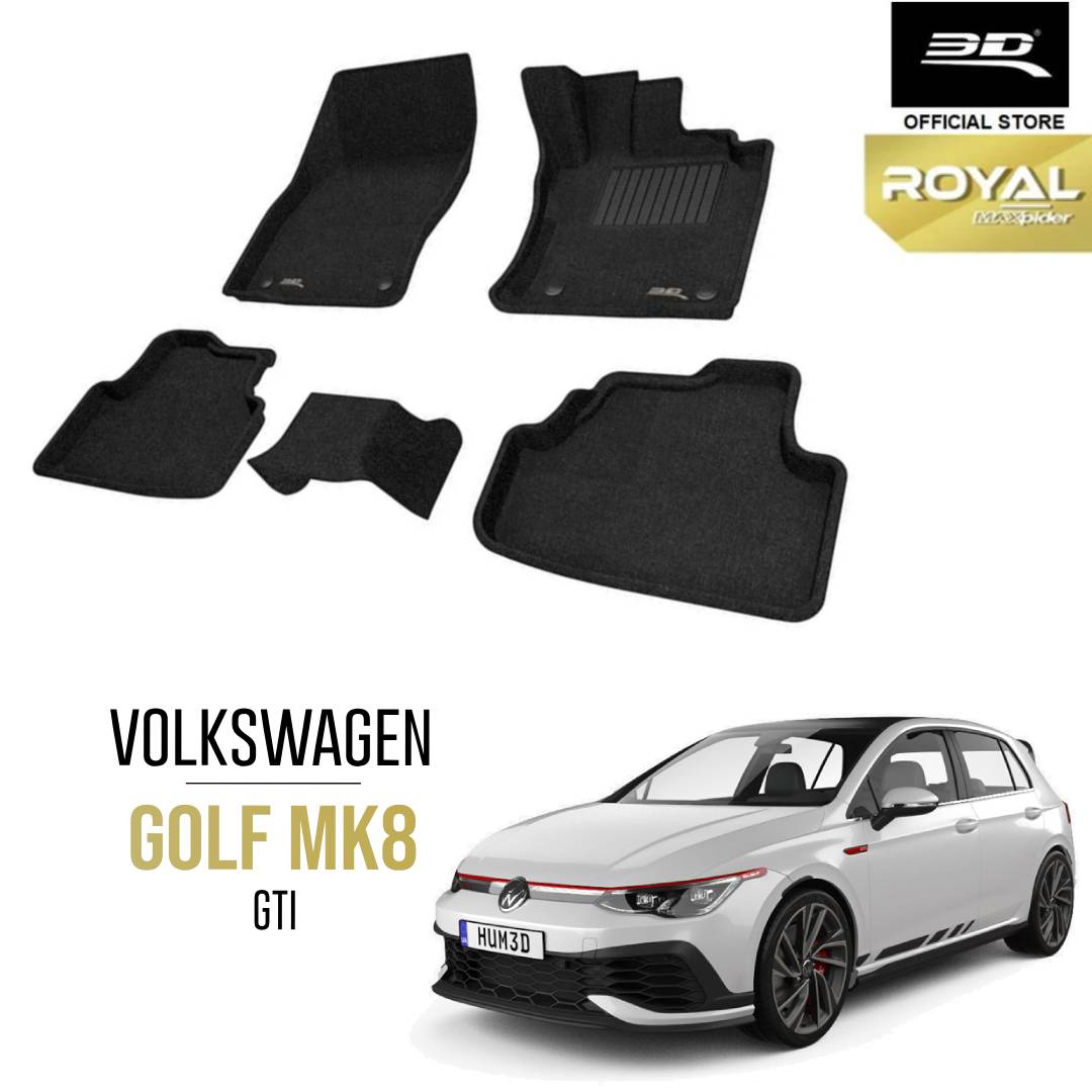 VOLKSWAGEN GOLF MK8 GTI [2022 - PRESENT] - 3D® ROYAL Car Mat
