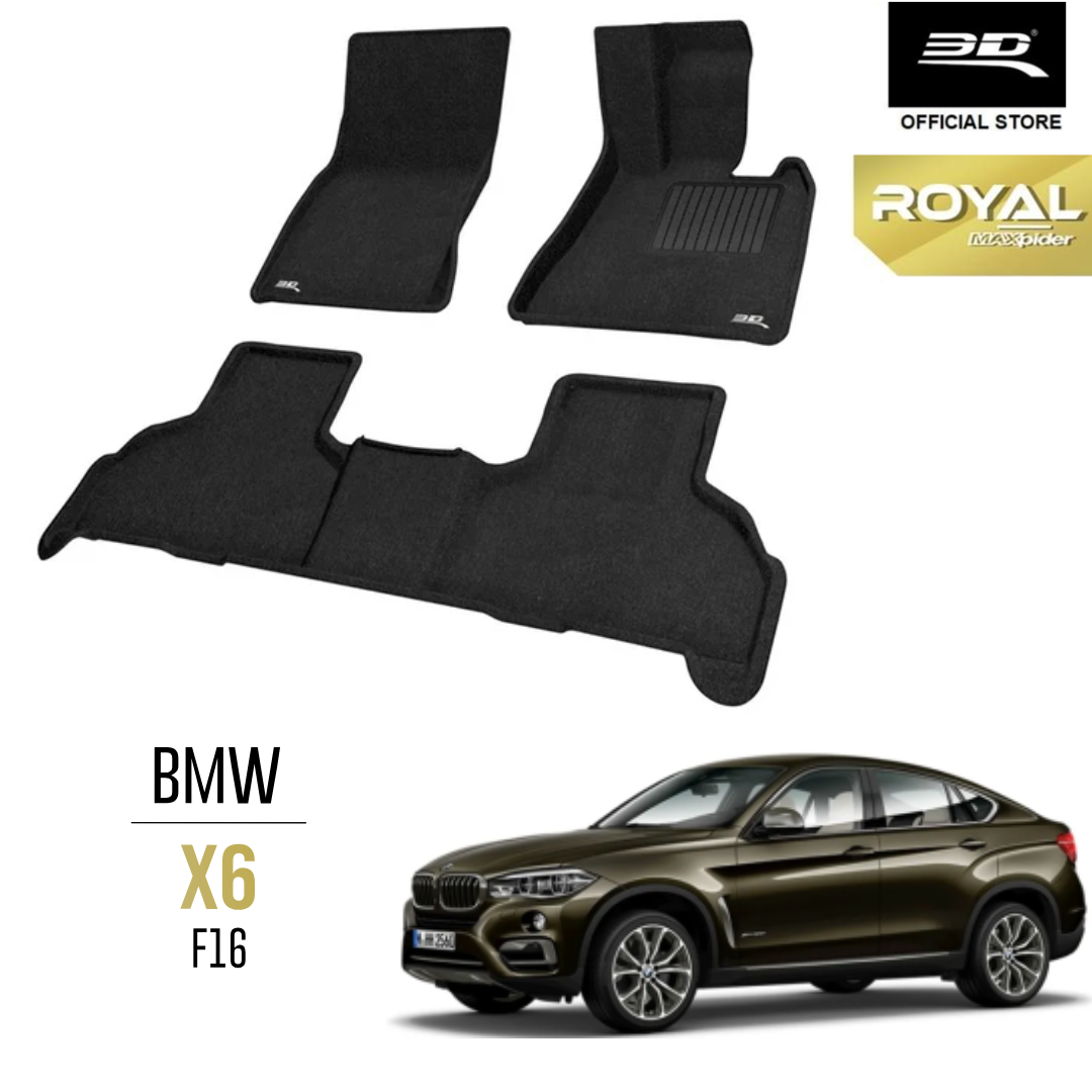 BMW X6 F16 [2015 - 2019] - 3D® ROYAL Car Mat