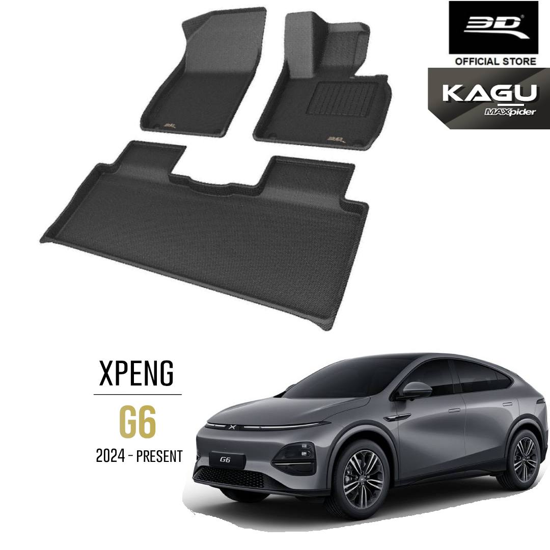 XPENG G6 FACELIFT / PRE-FACELIFT [2025 - PRESENT] - 3D® KAGU Car Mat