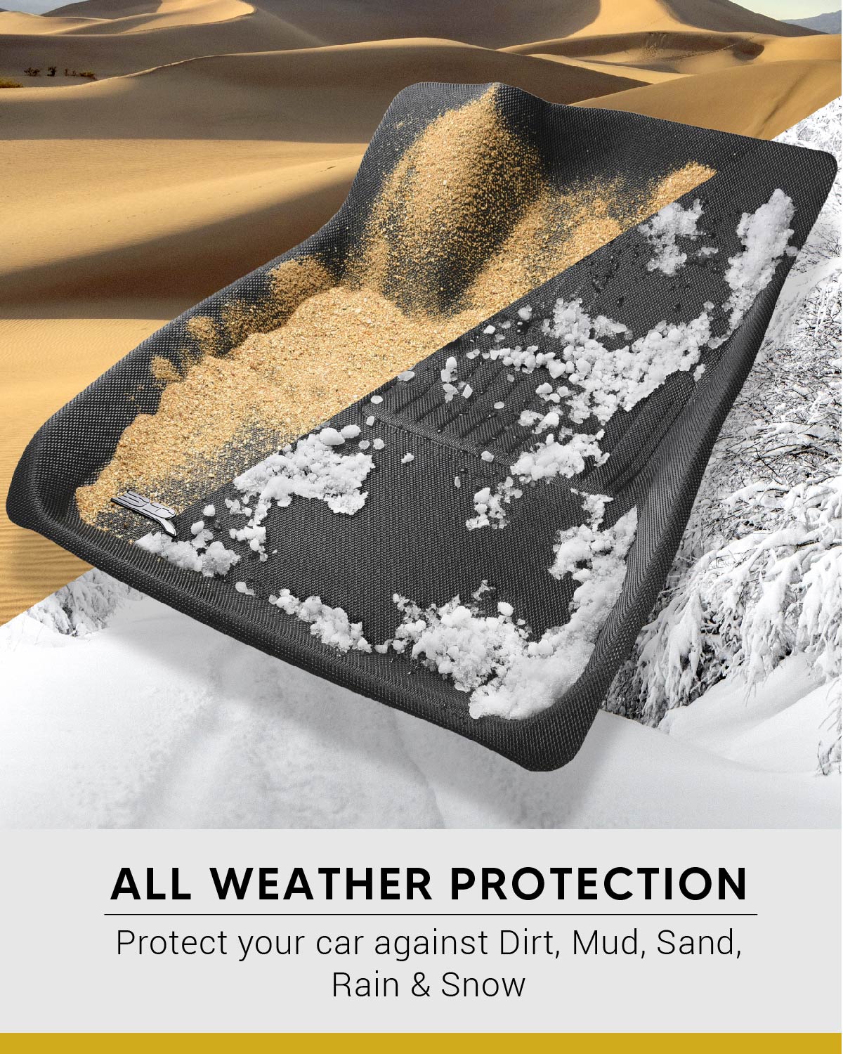 NISSAN X-TRAIL [2014 - 2019 JUN] - 3D® KAGU Car Mat