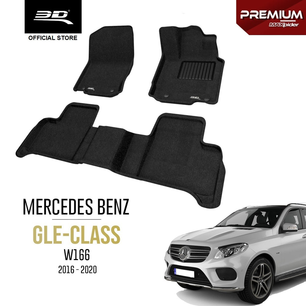 MERCEDES BENZ GLE W166 [2016 - 2020] - 3D® PREMIUM Car Mat