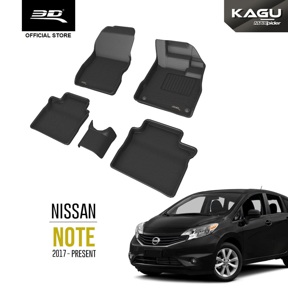 NISSAN NOTE [2012 - 2020] - 3D® KAGU Car Mat