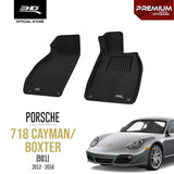 PORSCHE 718 CAYMAN/BOXTER (981) [2012 - 2016] - 3D® PREMIUM Car Mat