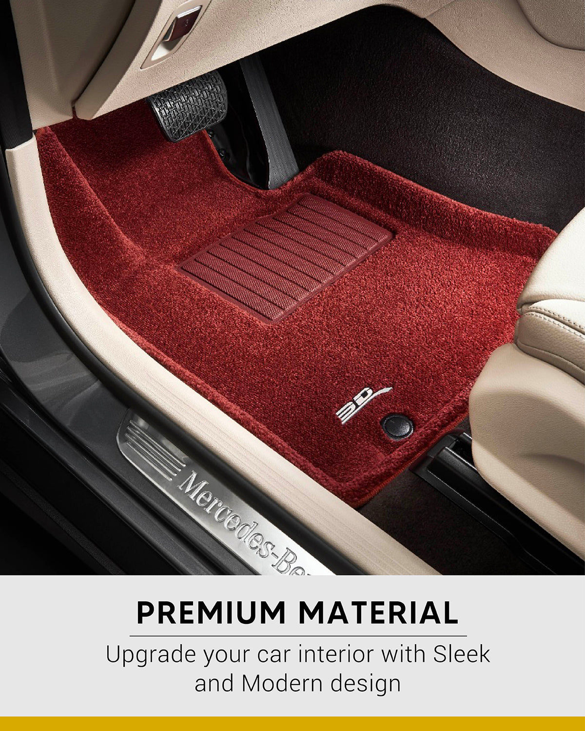MERCEDES BENZ E CLASS W213 FACELIFT [2021 - 2023] - 3D® PREMIUM Car Mat