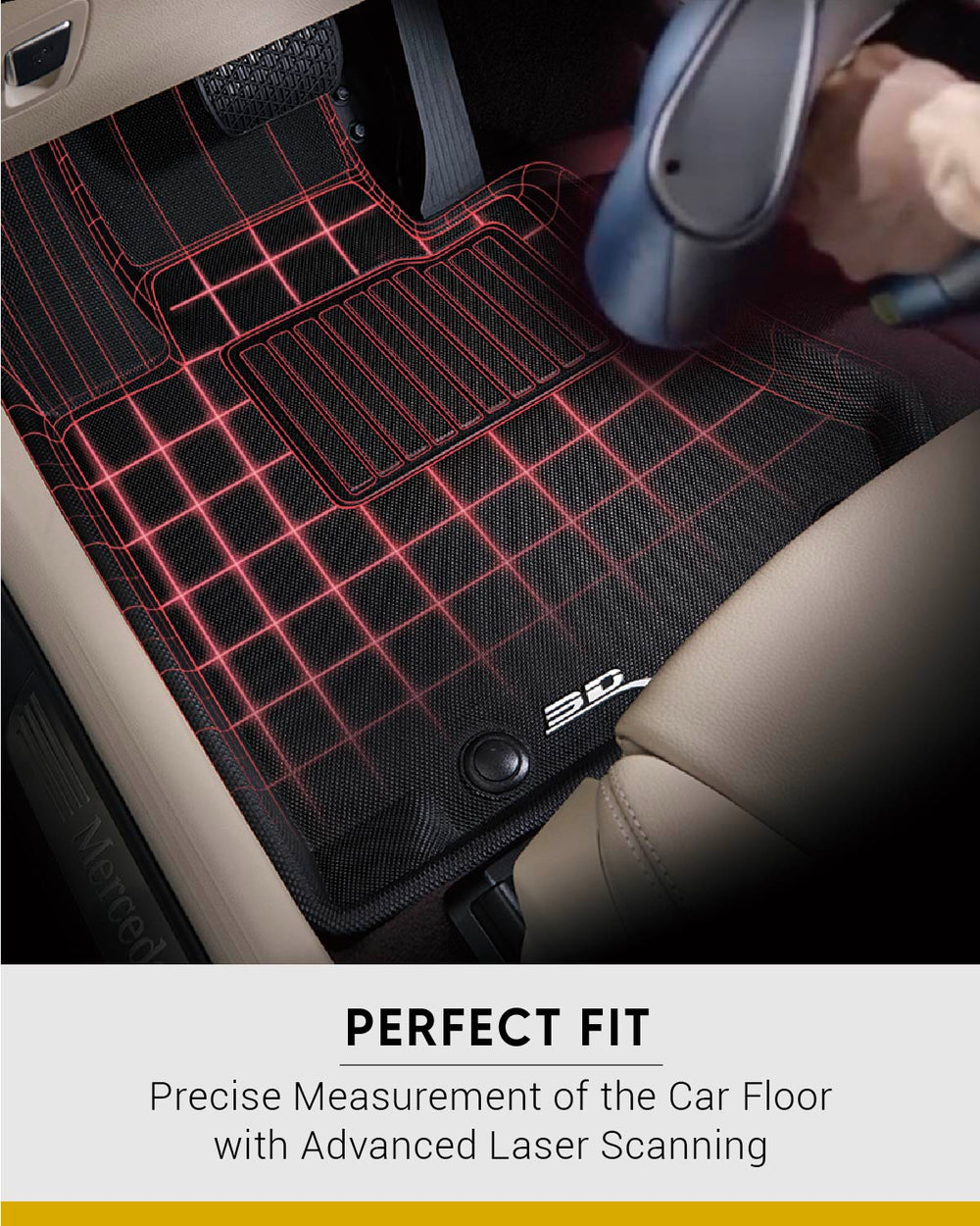 MERCEDES BENZ E CLASS W213 FACELIFT [2021 - PRESENT] - 3D® PREMIUM Car Mat