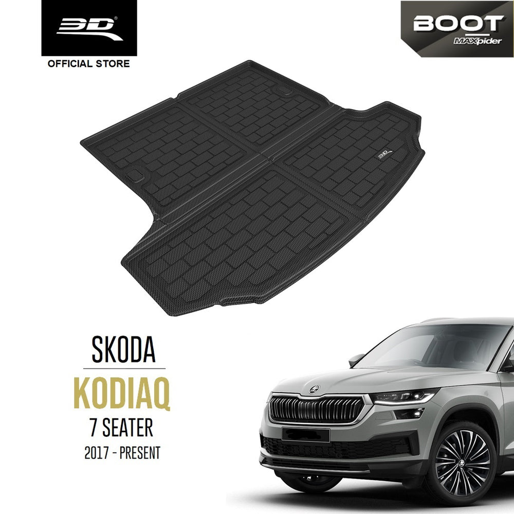 SKODA KODIAQ (BEHIND 2ND SEAT) [2017 - PRESENT] - 3D® Boot Liner