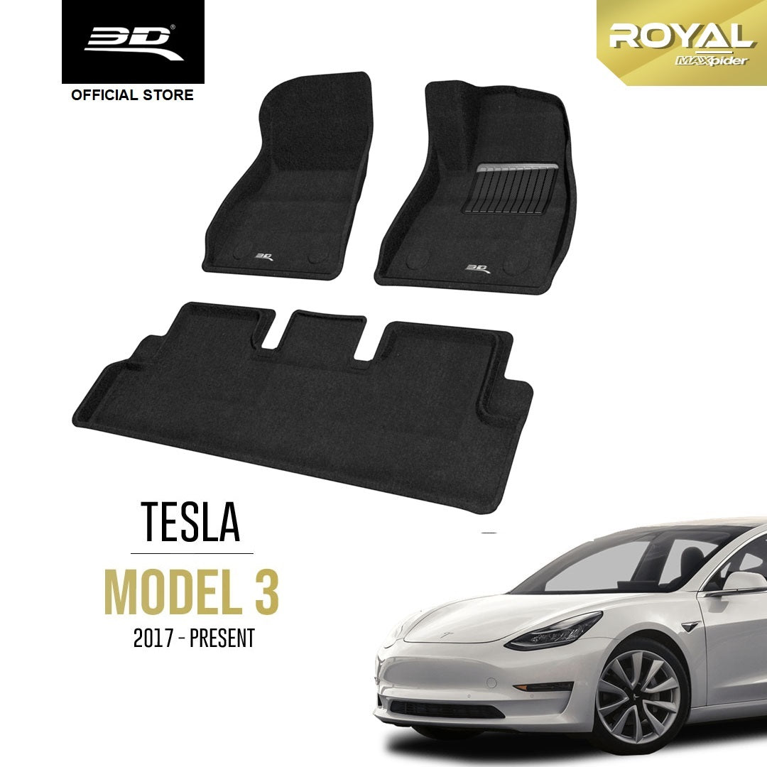 TESLA MODEL 3 [2017 - 2023] - 3D® ROYAL Car Mat