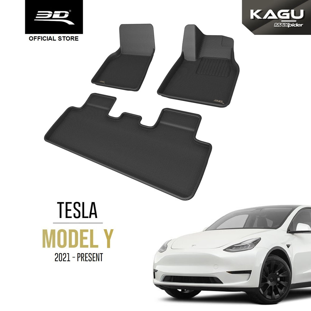 TESLA MODEL Y [2021 - PRESENT] - 3D® KAGU Car Mat