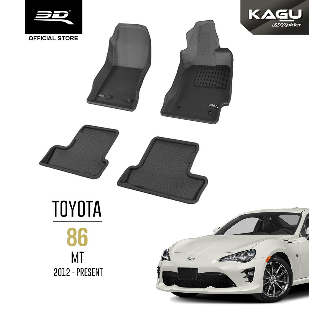 TOYOTA 86 MT [2012 - PRESENT] - 3D® KAGU Car Mat