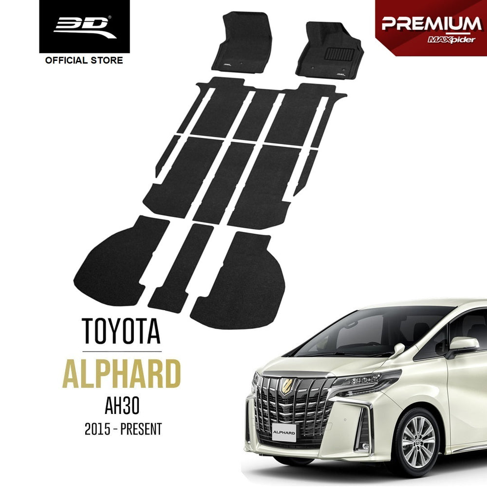 TOYOTA ALPHARD AH30 [2015 - PRESENT] - 3D® PREMIUM Car Mat