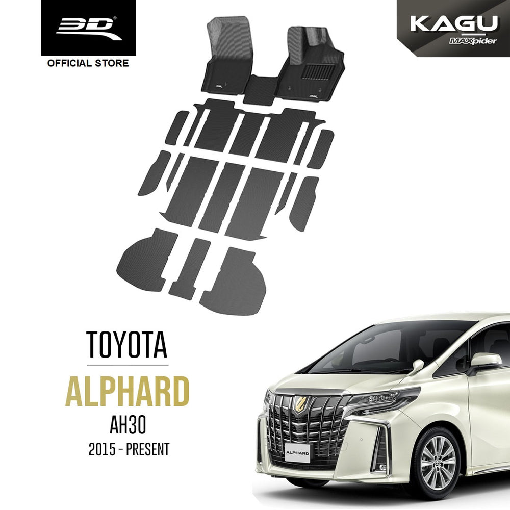 TOYOTA ALPHARD AH30 [2015 - 2023] - 3D® KAGU Car Mat