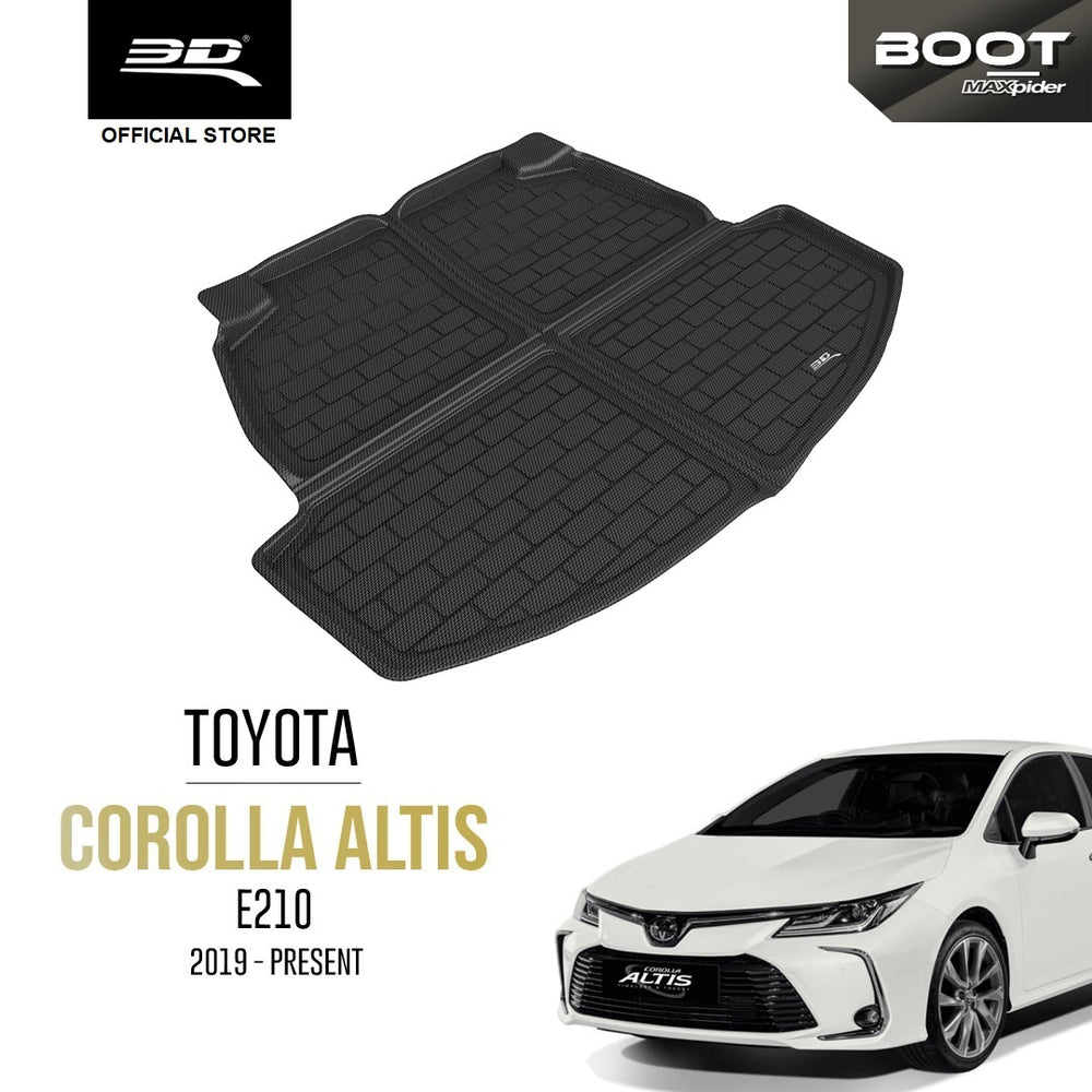 TOYOTA COROLLA ALTIS E210 [2019 - PRESENT] - 3D® Boot Liner