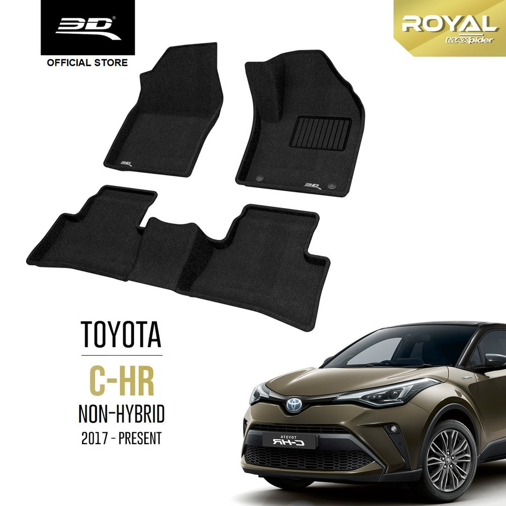 TOYOTA CHR GASOLINE [2017 - PRESENT] - 3D® ROYAL Car Mat