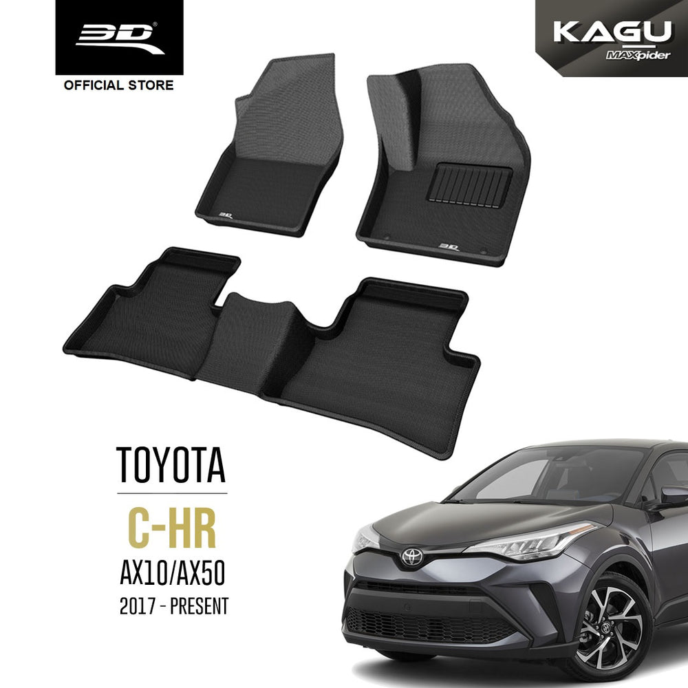 TOYOTA CHR HYBRID [2017 - PRESENT] - 3D® KAGU Car Mat