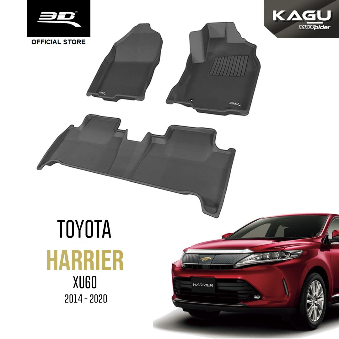 TOYOTA HARRIER XU60 TURBO [2018 - 2020] - 3D® KAGU Car Mat