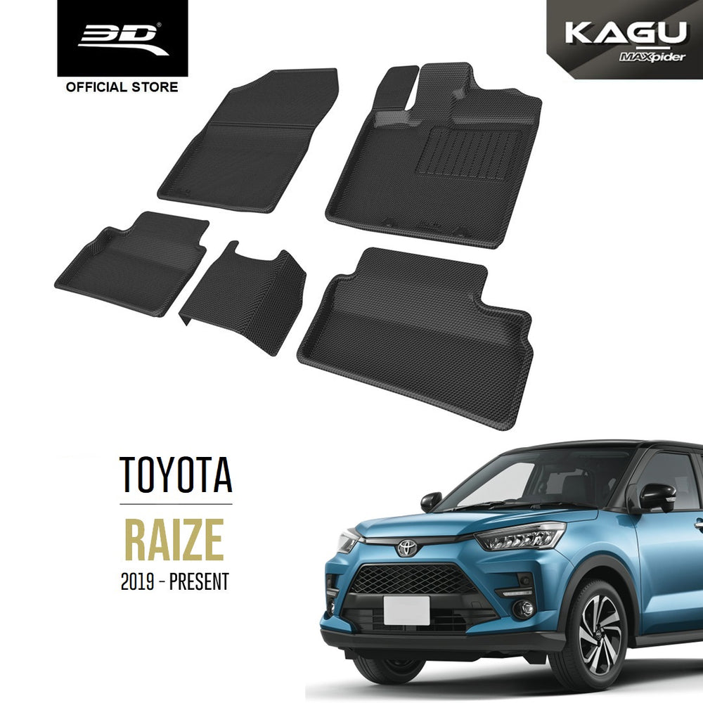 TOYOTA RAIZE [2019 - PRESENT] - 3D® KAGU Car Mat