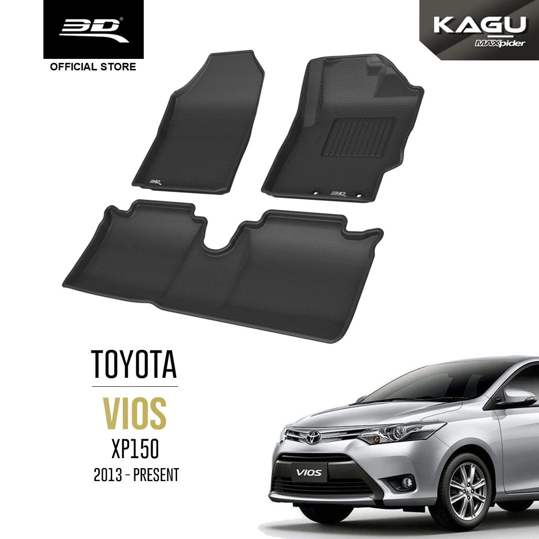 TOYOTA VIOS [2013 - PRESENT] - 3D® KAGU Car Mat