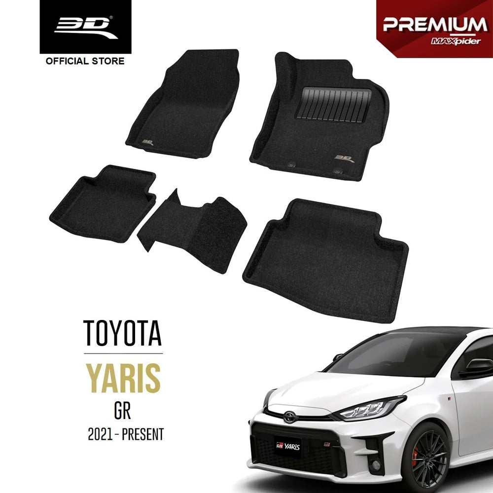 TOYOTA GR YARIS [2021 - PRESENT] - 3D® PREMIUM Car Mat