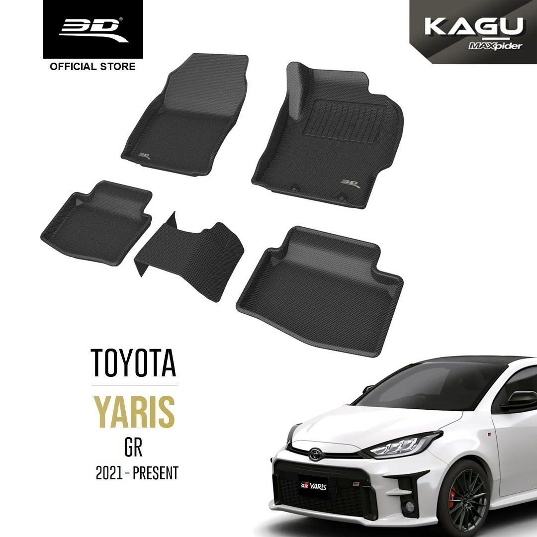 TOYOTA GR YARIS [2021 - PRESENT] - 3D® KAGU Car Mat