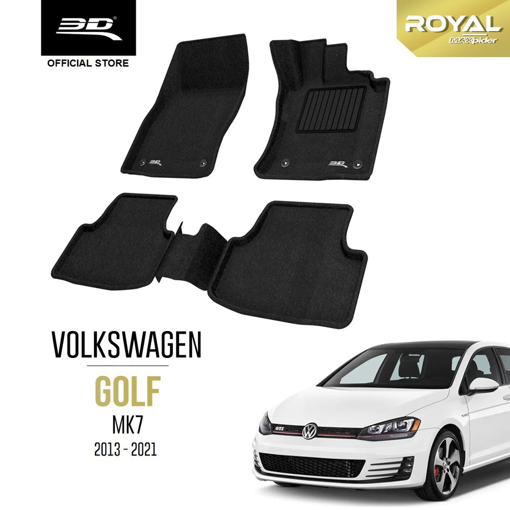 VOLKSWAGEN GOLF MK7 [2013 - 2020] - 3D® ROYAL Car Mat