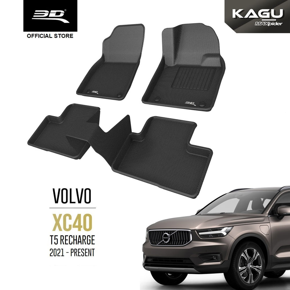 VOLVO XC40 RECHARGE [2021 - PRESENT] - 3D® KAGU Car Mat