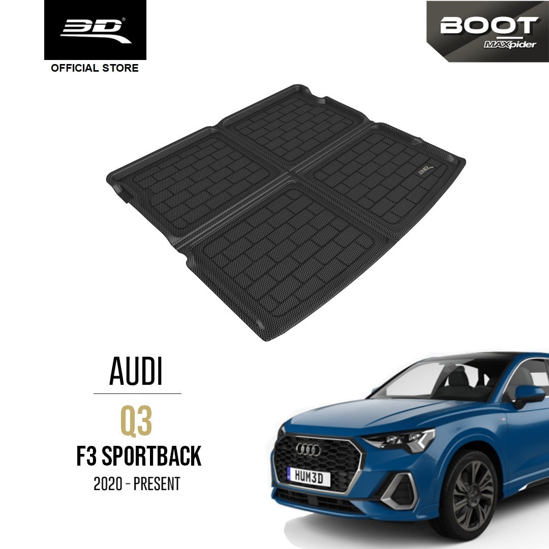 AUDI Q3 F3 SPORTBACK [2020 - PRESENT] - 3D® Boot Liner