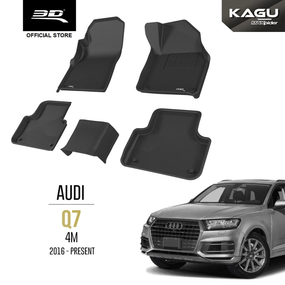 AUDI Q7 (5 SEATER) [2016 - PRESENT] - 3D® KAGU Car Mat