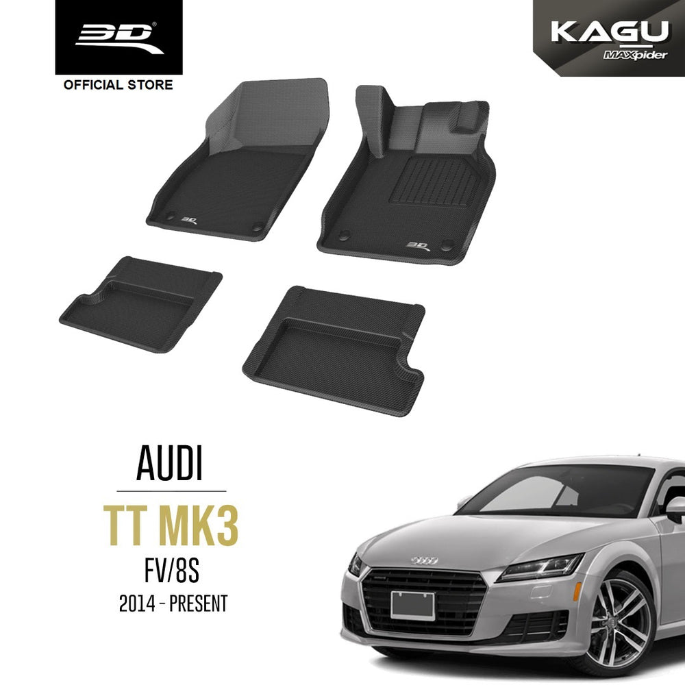 AUDI TT MK3 [2014 - PRESENT] - 3D® KAGU Car Mat